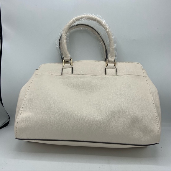 Jones New York Signature Alyssa Satchel Tan Crossbody Shoulder Bag - Picture 2 of 6